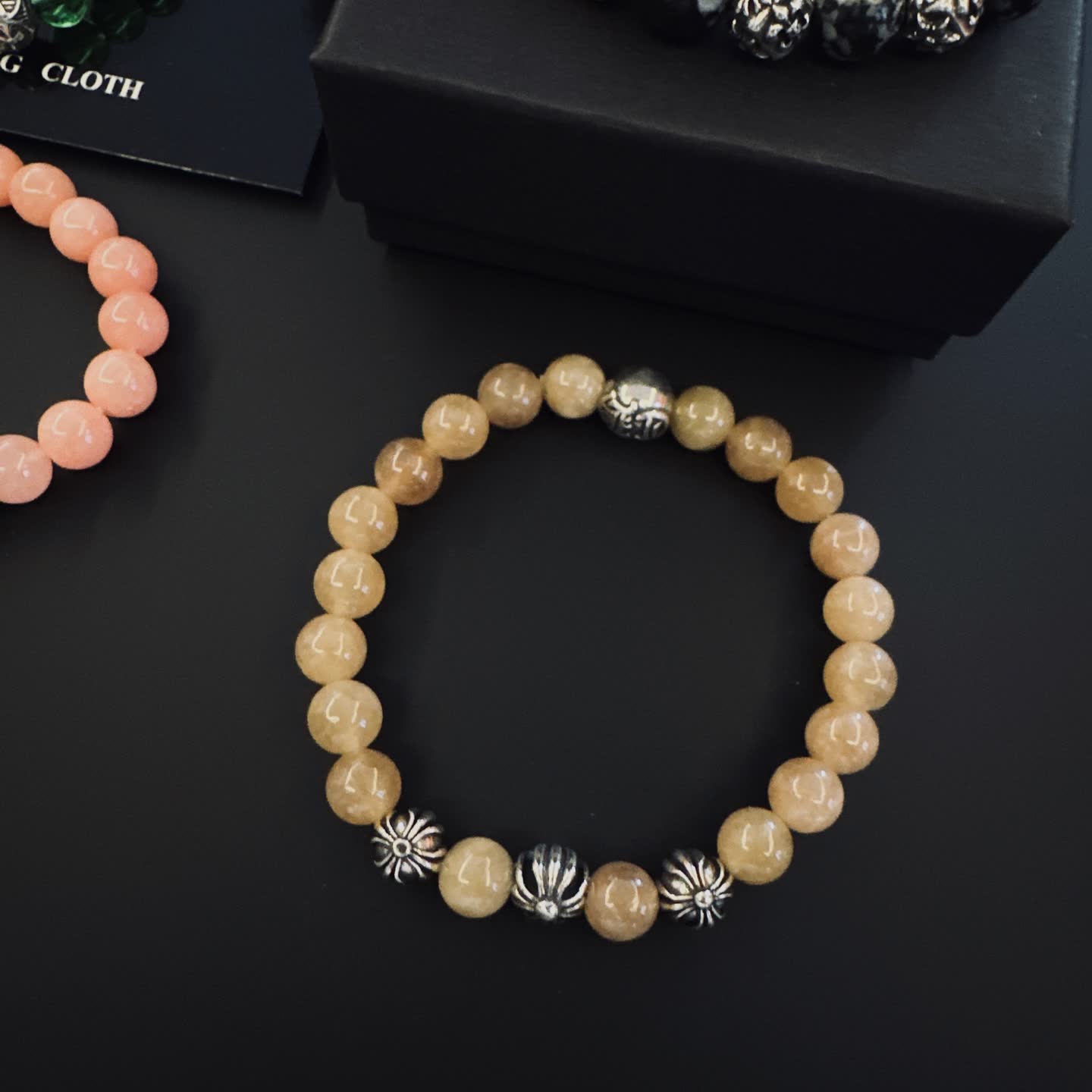 Chrome Hearts Beaded Bracelet Set